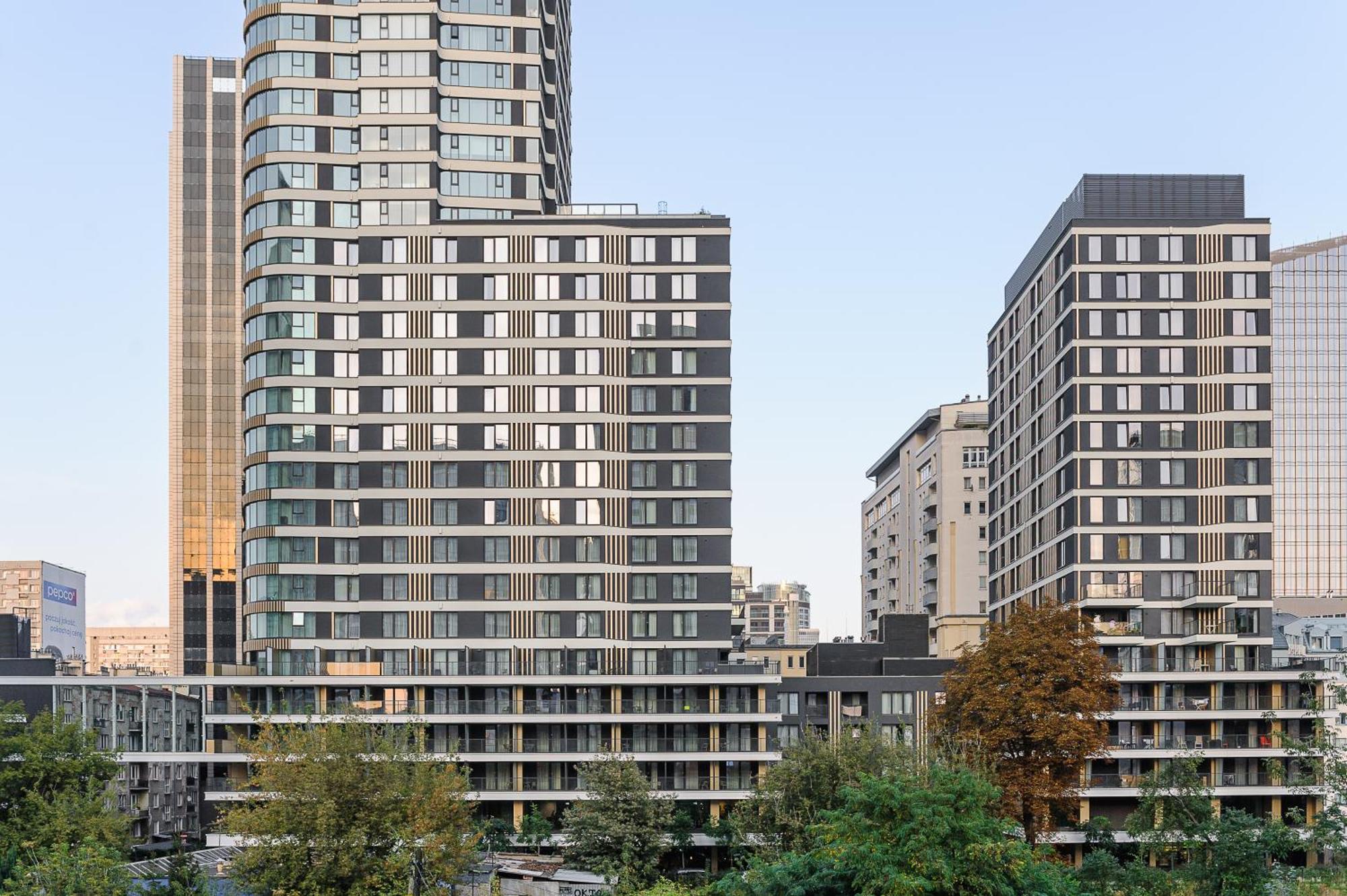 Lumina Apartments Near Warsaw Uprising Museum Exterior photo